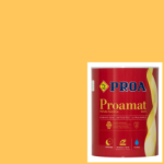 Pintura plástica mate proamat antimoho amarillo 2000